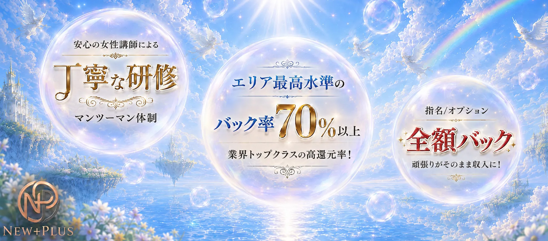 NEW+PLUS ～ニュープラス～のバナー